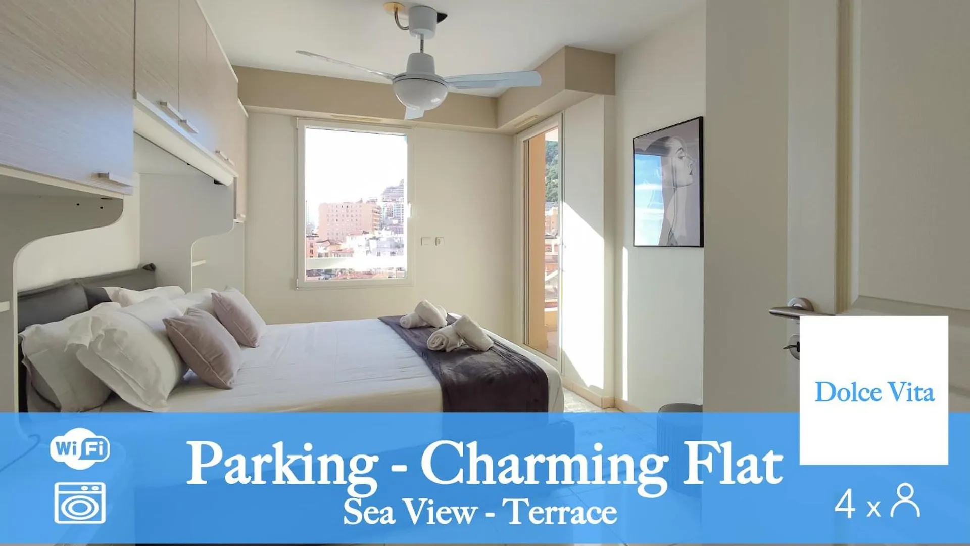 Appartement Vecchio Monaco 4Pers Parcheggio à Beausoleil